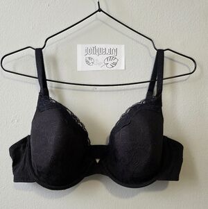 Gilligan & O'mailley Chic Black Lace Bra